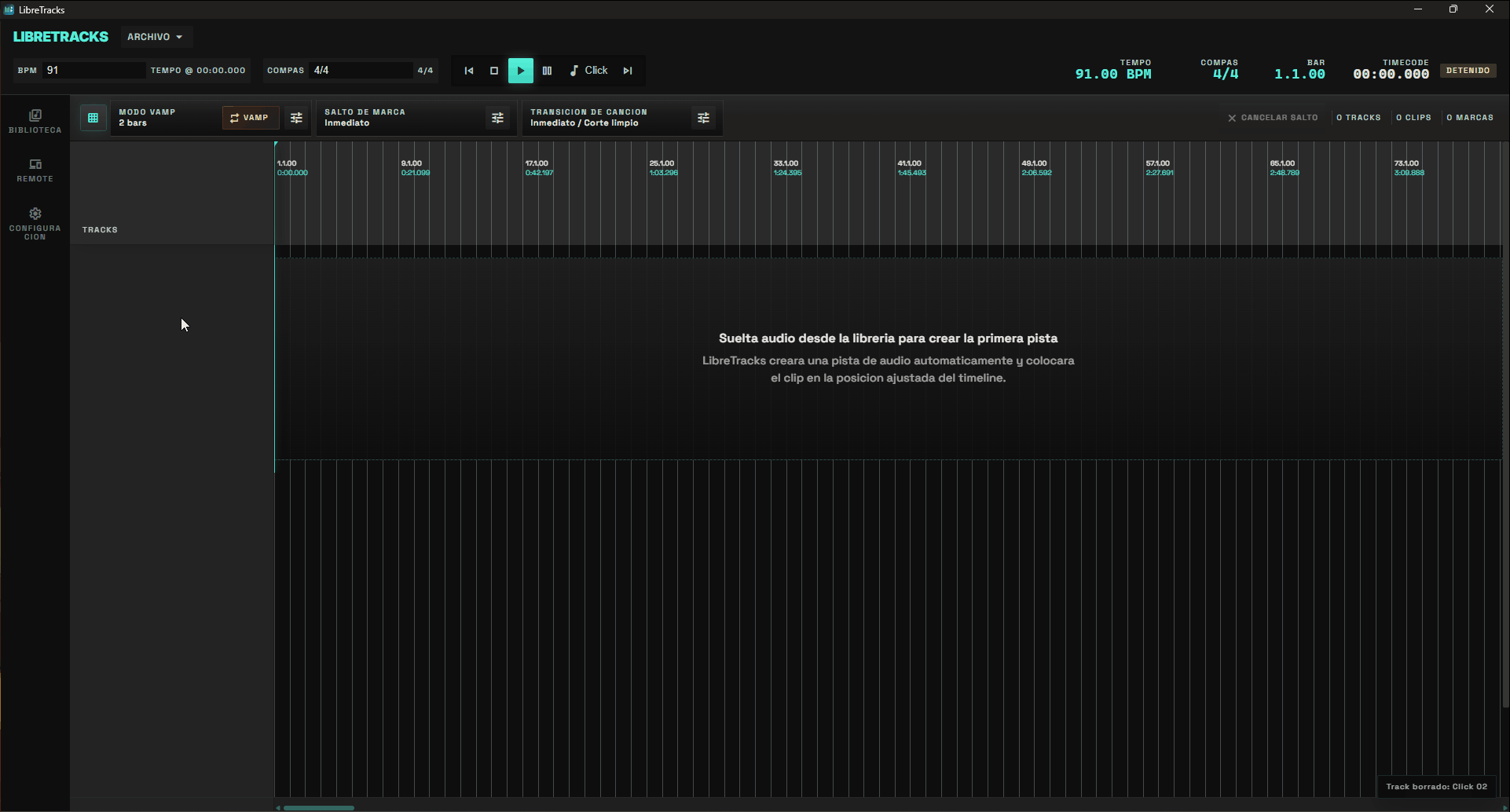 Configuracion MIDI